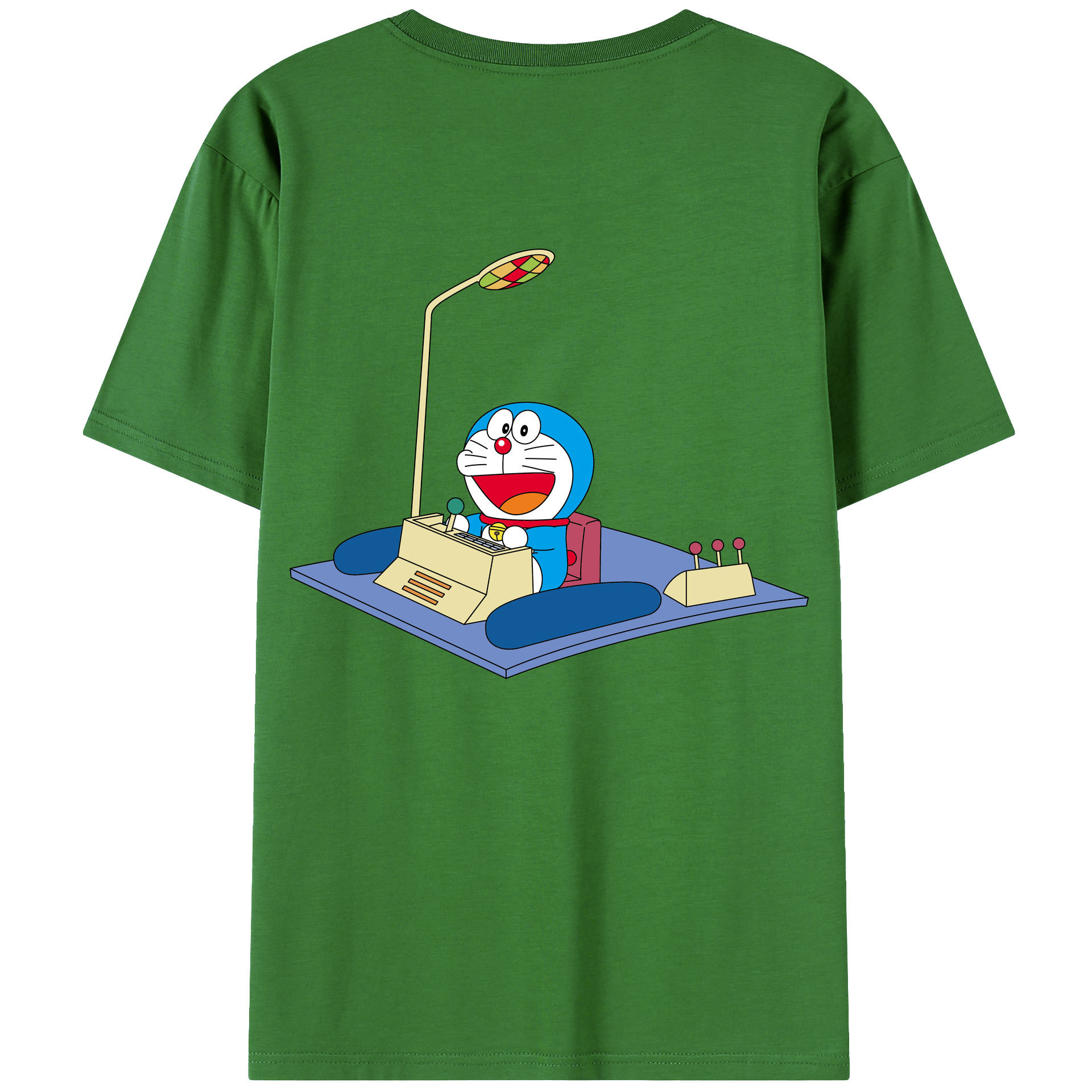 （画像用） ドラえもん Doraemon レディース半袖Tシャツ(バックプリント)